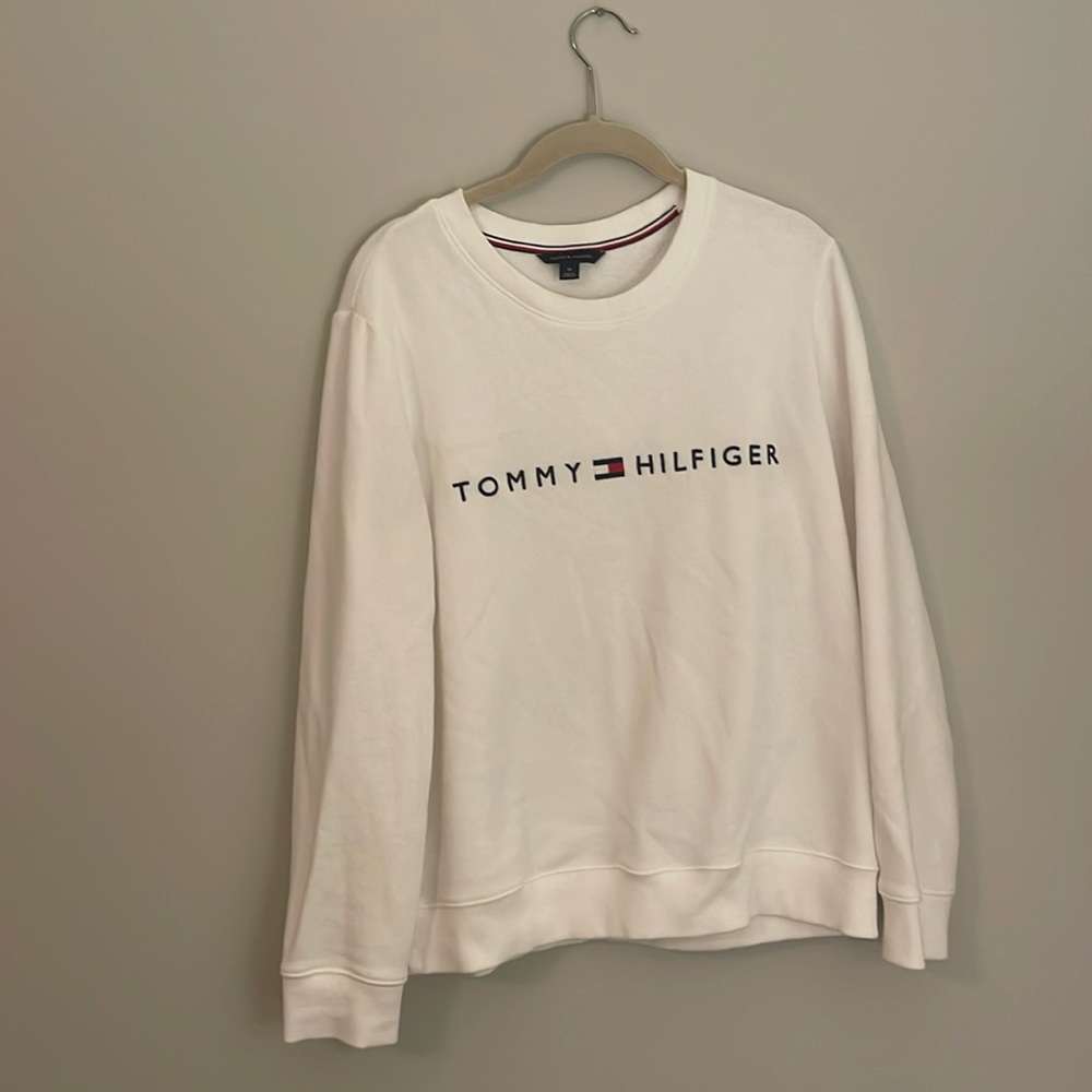 Tommy Hilfiger White Crewneck